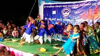 Blue Bell school Bharat Kumar dance program in hosahalli Gangavati koppal
