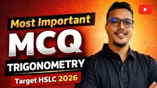 Class 10 Maths MCQ | | Trigonometry MCQ For HSLC | | 