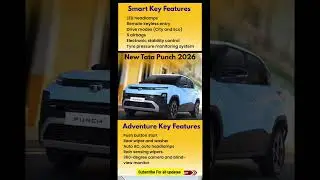 tata punch 2026 features