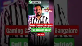 How to open 🔥 Gaming Cafe Business in India / Pc, PS4, PS4 Pro, PS5 GamingCafe Bangalore #gamingcafe