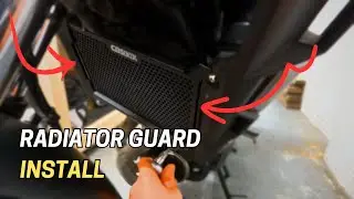 Honda CB500X Radiator Guard Installation &ndash; Quick & Easy