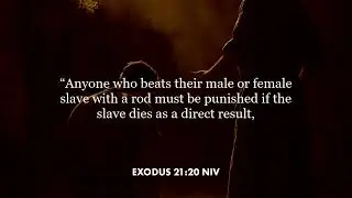 Exodus 21:20 (NIV)