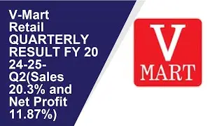 V-Mart Retail Standalone Quarterly Result | Q2 Result 2024-25 | V-Mart Retail latest news
