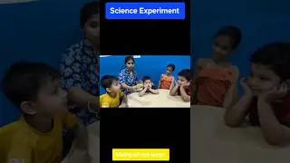 Mixing Oil and Water, Science Experiment at preschool #scienceexperiments #scienceexperimentsforkids