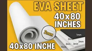 Eva Sheet HIGH QUALITY Super Soft For Multipurpose Use - Footwear Eva Sheet - Rubber Eva Sheet Soft