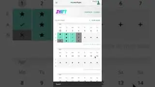 Shift Calendar myworkpac - adding availability