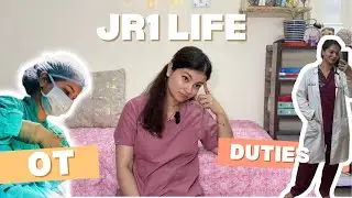 My Experience as a First Year Surgical Resident in India | The Realities of Residency 🩺👩🏻‍⚕️