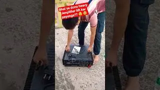 4000VA both Ahuja #amplifier #model SPA 10,000 Vs UBA 1300M #unboxing #lifting