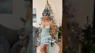 Ice queen for the carpet ❄️ #fashion
