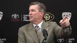 Weekly Football Press Conference: Mike MacIntyre