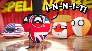 SPELLING BEE | Countryballs Animation