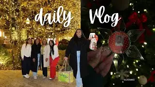 VLOGMAS: Генеральная уборка, дегустация вирусных десертов в Юте, девичник и обмен подарками.