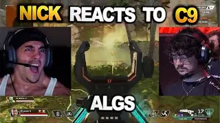 Nickmercs Reacts to C9 Albralelie team in algs tournament ( apex legends )