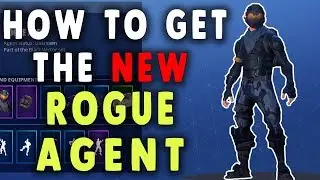 HOW TO GET THE - NEW - ROGUE AGENT SKIN! in Fortnite BR