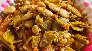 Avarakkai Poriyal | Simple & Tasty Broad Beans Curry &ndash; South Indian Style #cooking #recipe #food 