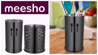 Cutlery Holder || Spoon Stand For Dining Table || Stainless Steel Cutlery  Holder