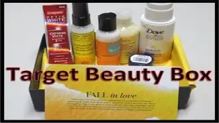 Target Beauty Box (Fall 2015)