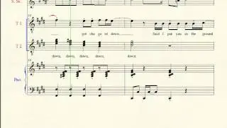 Wrestling Piano Theme Sheet Music - 