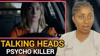 Talking Heads - Psycho Killer | FIRST TIME REACTION