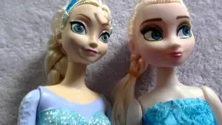 Fake Frozen Dolls compared to Official Disney Frozen Dolls.