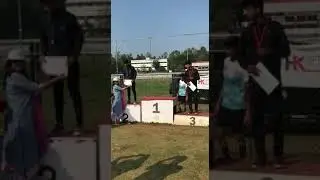 Gold Medal - CBSE state athletic meet