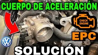 Testigo EPC y CHECK ENGINE en JETTA MK6 Cuerpo de aceleraci&oacute;n falla y soluci&oacute;n!! 
