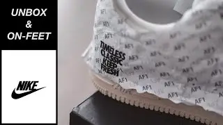 UNBOXING & ON FEET || Nike Air Force 1 Timeless Classic