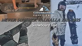 2024 2025 Never Summer Valhalla Snowboard Test