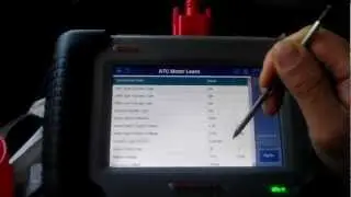 Повторное обучение раздаточной коробки GM с помощью MaxiDas DS708