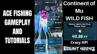 Ace Fishing - Continent of Mu Wild Fish (NEW UPDATE 9.1.0)