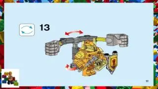 LEGO instructions - Nexo Knights - 70336 - Ultimate Axl