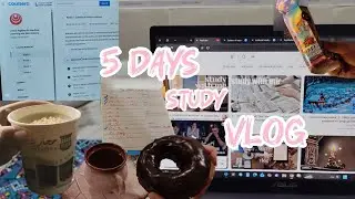 خمس أيام مذاكرة مع الكثير من القهوة 😋☕️ انبكسينق جديد 🤩