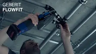 Geberit FlowFit &ndash; drehbare Spannzange