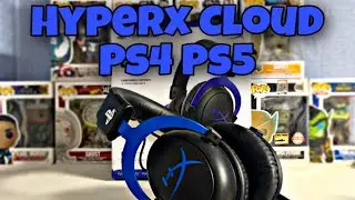 HyperX Cloud для PS4 и PS5.-Распаковка.