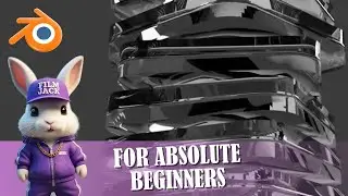 Blender 5.0 For Beginners: Create a Smooth Spinning Glass Animation