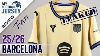 Barcelona Away Kit 25/26 Leaked (Kitgg) Fan Version Review