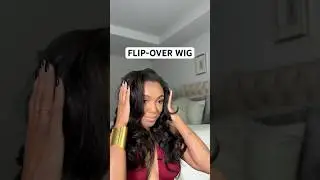 Flip-over wig install tutorial | Wigfallstyles #flipover #halfwig #protectivestyles