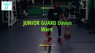 Junior Guard Davon Ware Ball handling skill training