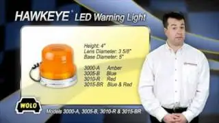 WOLO HAWKEYE GEN 3 WARNING LIGHT 3000 SERIES