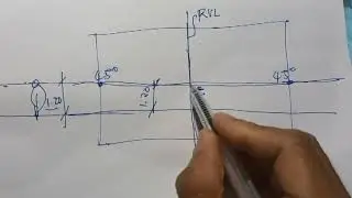 How to draw and plot an interior perspective analytical concept