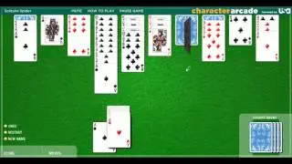 SOLITAIRE SPIDER - Four Suits (Hard Mode)