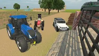 🔴 LIVE | Tractor Pulling King 🚜👑 | IVS 3DLIVE Tractor Mud Rescue 🚜 | Indian Vehicle Simulator 3D