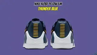Nike Kobe 9 Low EM Thunder Blue