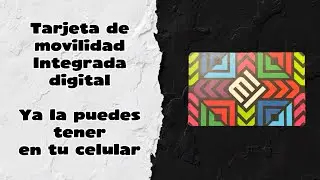 Tarjeta digital movilidad integrada  #metro  #metrob&uacute;s  #cablebus