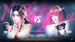 TEKKEN 8 Gameplay Miary Zo (CPU) VS Anna Williams (CPU) - Ultra Hard (1/3)