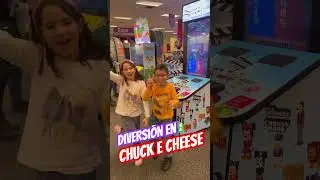 Diversi&oacute;n y juego en Chuck e Cheese