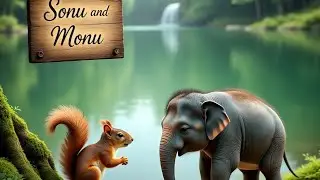 Suno and Mono&rsquo;s Jungle Adventure 🐘🐿️ | 3D Cartoon Story Kids Will Love #kids 