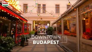 Budapest Downtown Walking Tour [Winter 2022][4K]