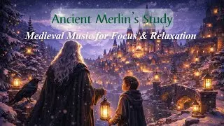 Fantasy Ambient Music for Focus & Relaxation | Ancient Merlin’s Study ✨