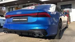 Hanggener&aacute;tor (Kipufog&oacute; Hangmodul) - Audi A7 50TDI (S7 optikai &aacute;t&eacute;p&iacute;t&eacute;ssel)